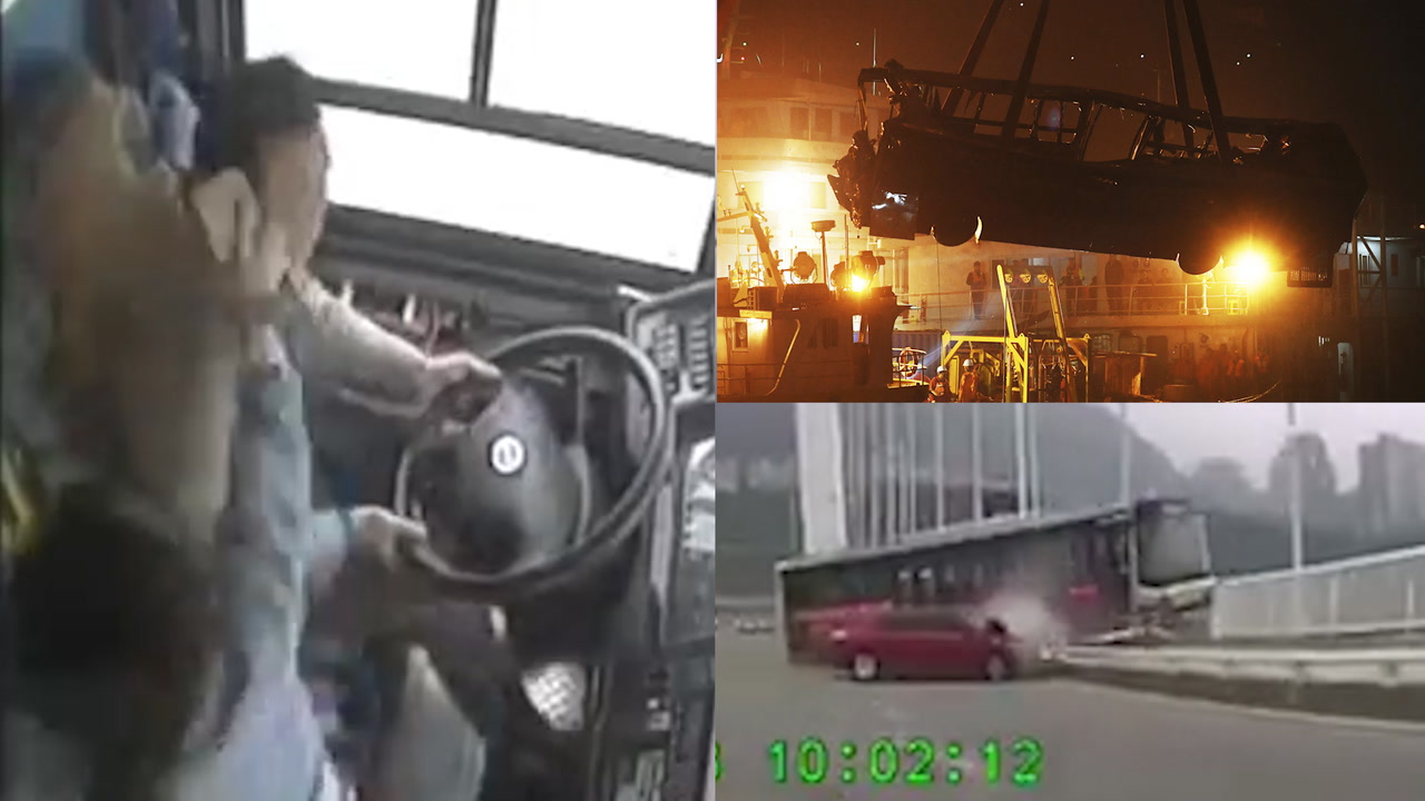 Passenger-driver argument causes bus to plunge into river, killing 13 ...