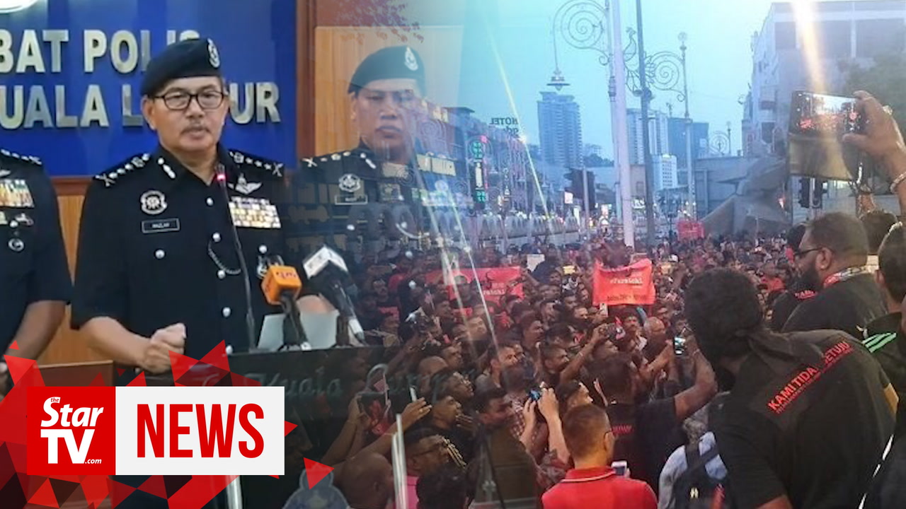 Two nabbed during protest over khat in Brickfields | TheStarTV.com