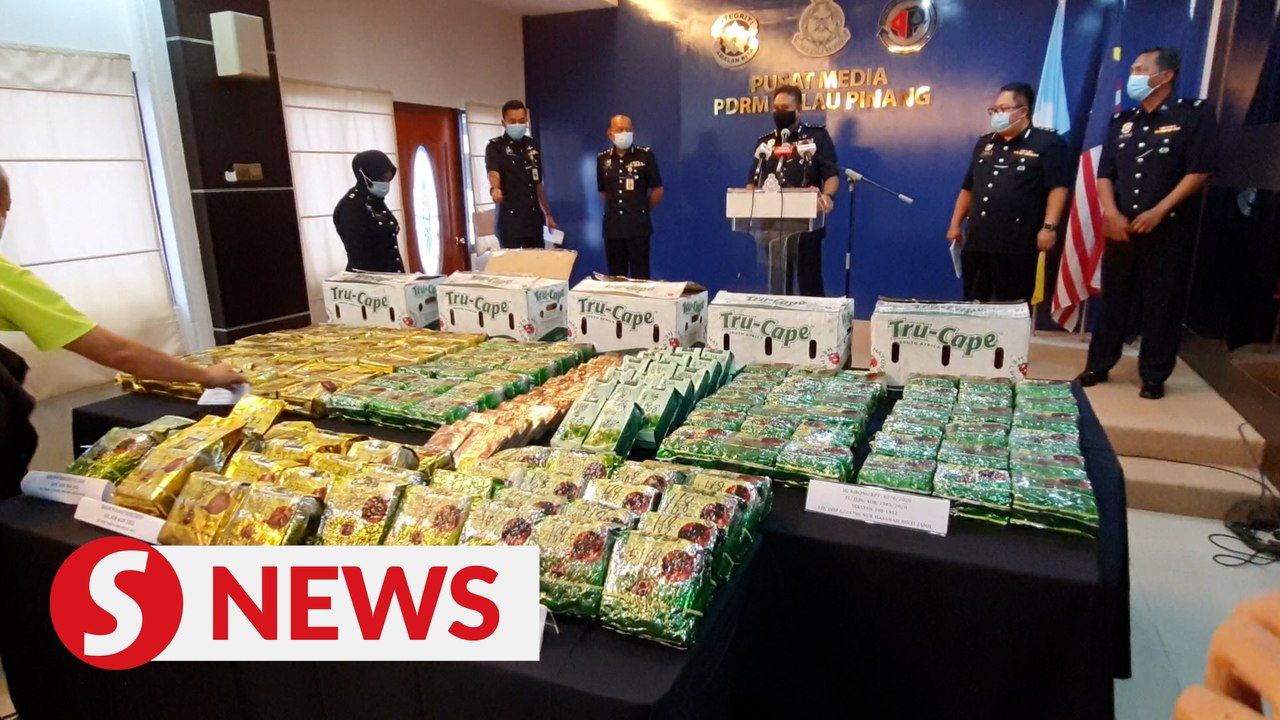 Cops seize drugs worth over RM8mil, arrest six in Penang raids ...