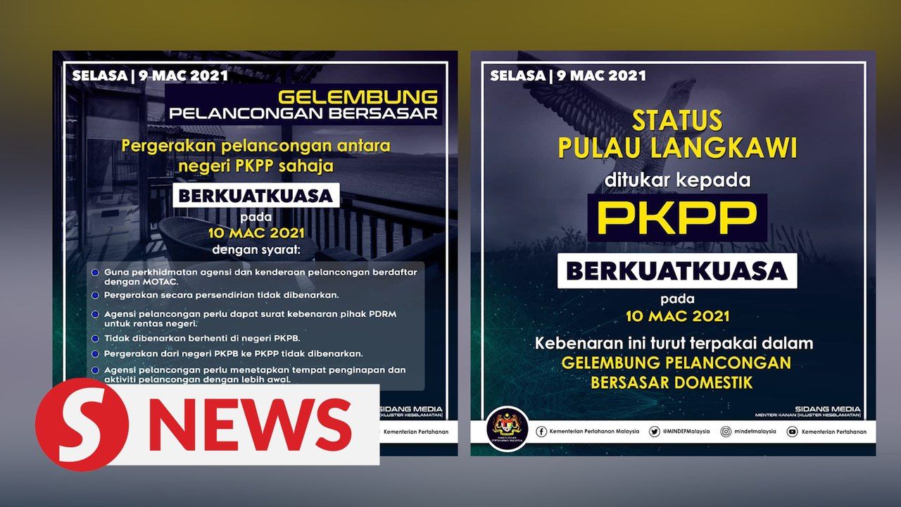Ismail Sabri Interstate Tourist Travel Between Rmco Destinations Allowed Thestartv Com