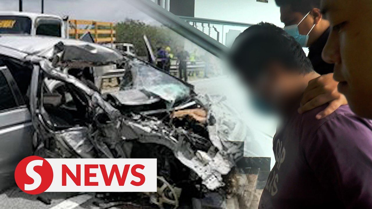 Lorry driver in accident killing family of three remanded three days ...