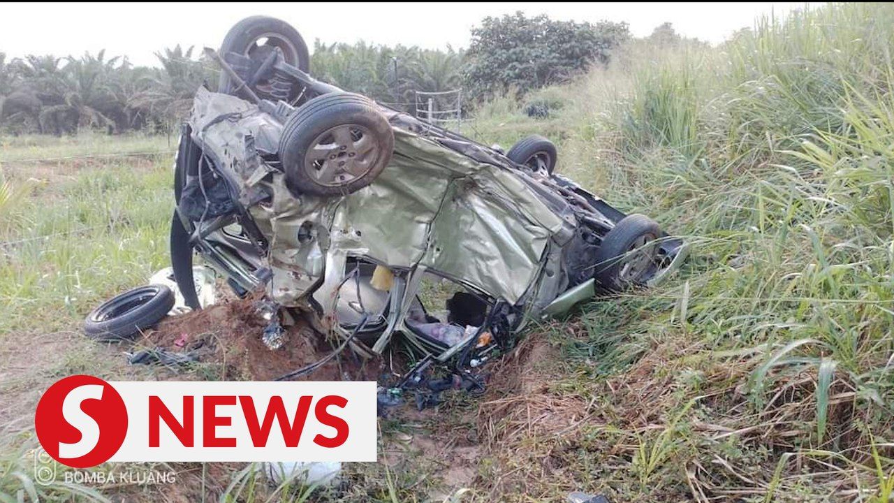 Two children among six killed in Kluang head-on collision | TheStarTV.com