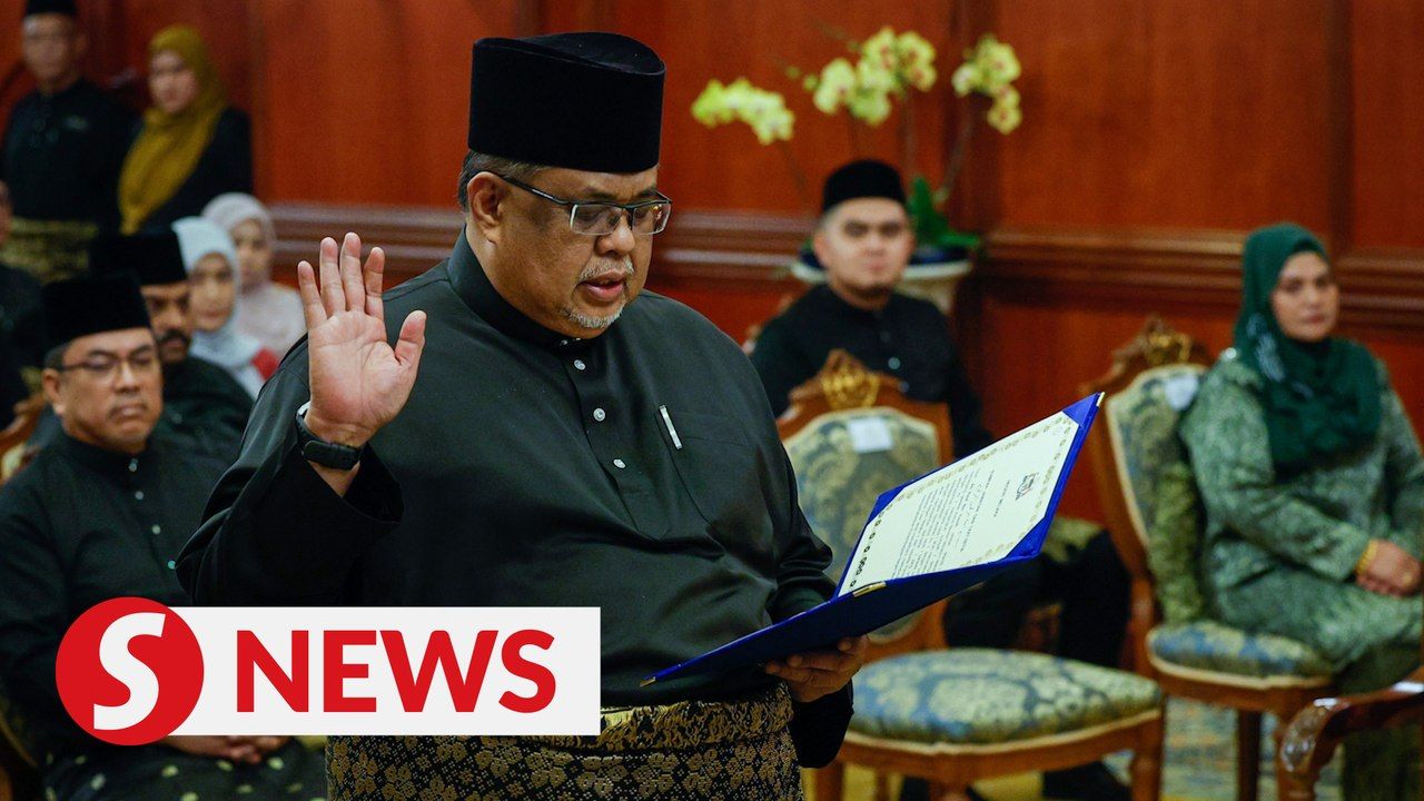 Ab Rauf sworn in as new Melaka CM | TheStarTV.com