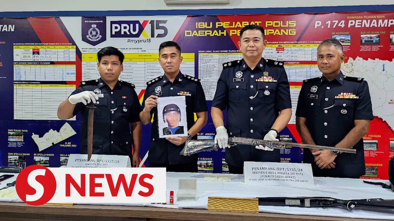 Cops nab man for convenience store robberies in Penampang, one still at ...