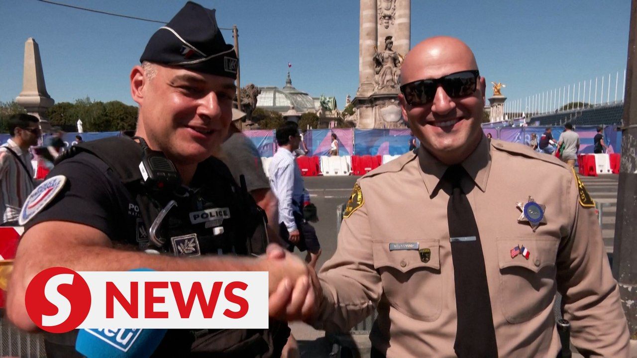 LA sheriffs patrol Paris with French cops, as Olympic handover to LA28(02)