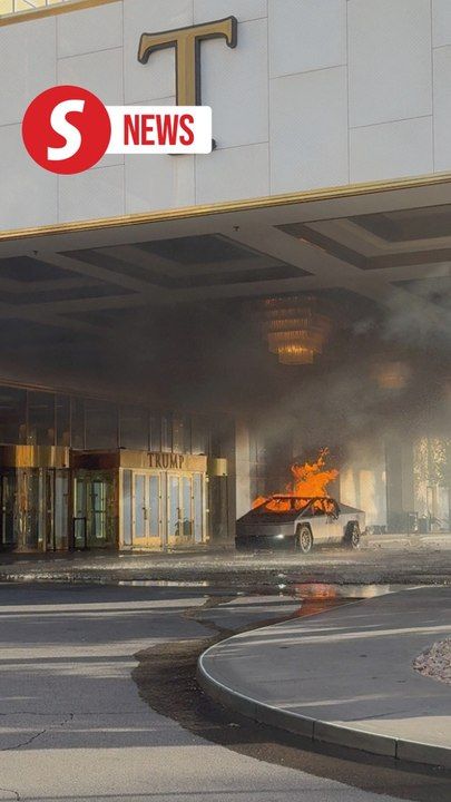 One dead, seven injured after Tesla Cybertruck explodes outside Trump ...