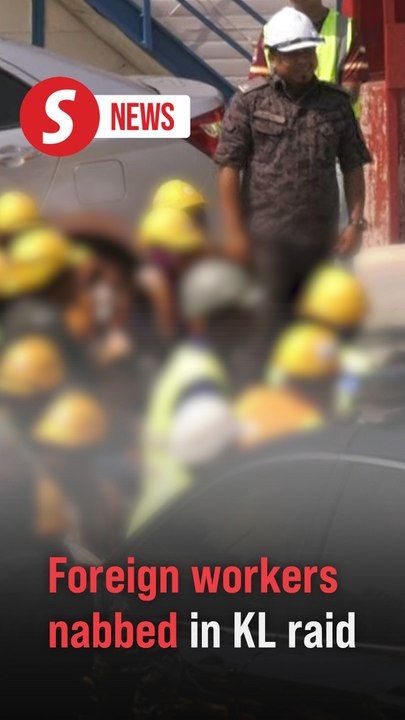 60 foreign workers detained in KL construction site raid | TheStarTV.com