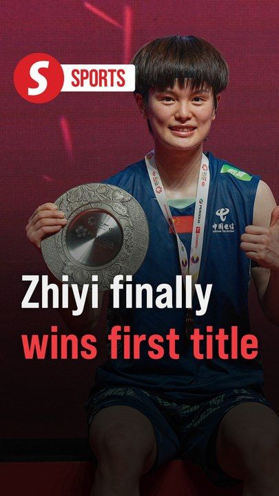 Zhiyi wins first title, says she will be closing in on An Se-young ...