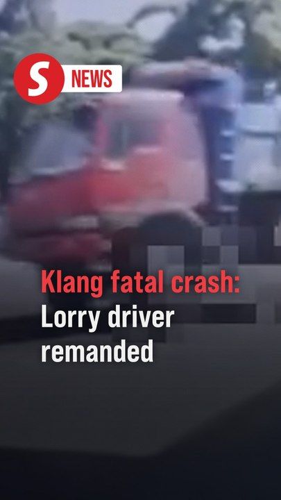 Lorry driver remanded over fatal crash in Klang | TheStarTV.com