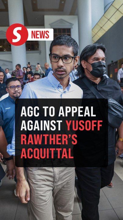 AGC files appeal over Yusoff Rawther’s acquittal | TheStarTV.com