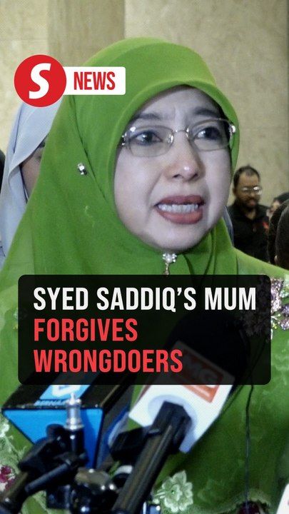 Syed Saddiq’s mother forgives wrongdoers after court ruling | TheStarTV.com