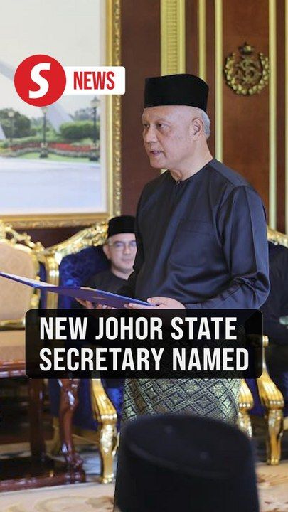 Asman Shah Abd Rahman appointed new Johor state secretary | TheStarTV.com