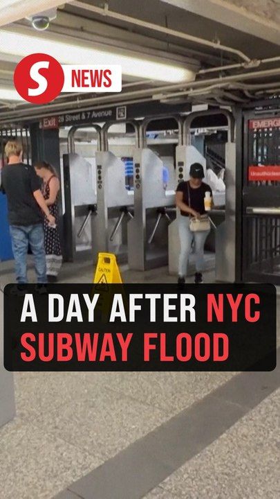 A day after NYC subway flood | TheStarTV.com