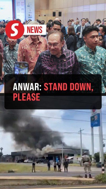 Stand down, peace only option for Thailand and Cambodia, urges PM Anwar ...