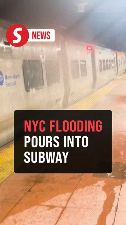 NYC flooding pours into subway as state declares emergency | TheStarTV.com