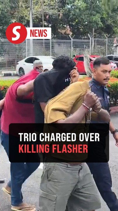 Three charged for allegedly murdering man who exposed himself in public ...