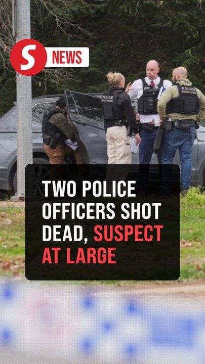 Australian police hunt gunman who shot dead two officers in rural town ...
