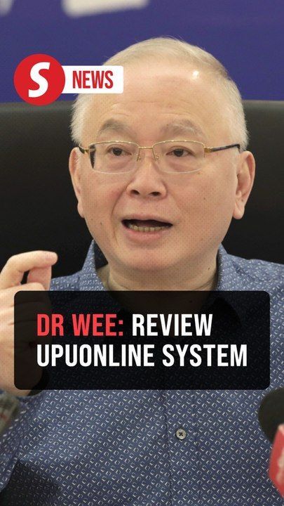 Dr Wee questions university intake, urges systemic review | TheStarTV.com