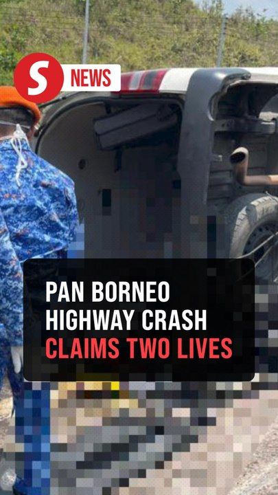Two killed, nine injured in crash on Pan Borneo Highway | TheStarTV.com