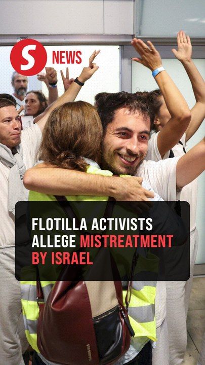 Spanish flotilla activists denounce alleged mistreatment by Israeli ...