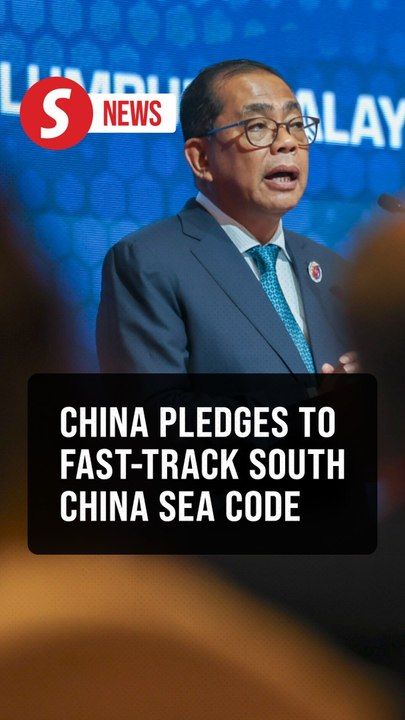 China commits to expediting South China Sea code of conduct, says ...