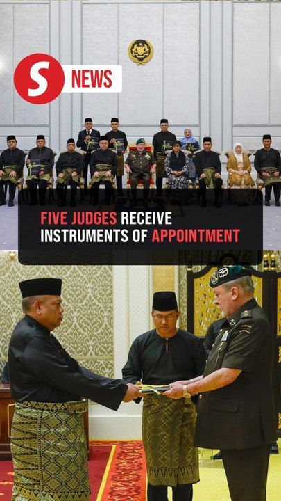 King presents instruments of appointment to five judges | TheStarTV.com