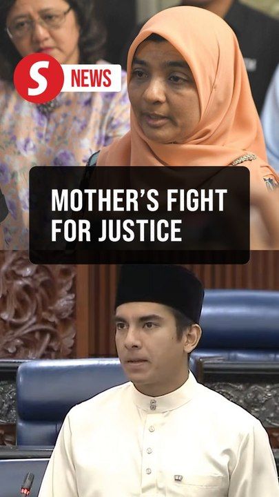 Syed Saddiq pays tribute to grieving mother in anti-bully bill debate ...