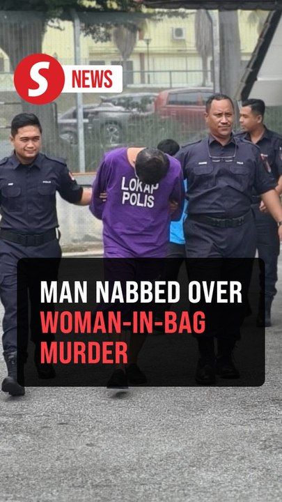 Suspect detained after remains of missing woman found inside bag ...
