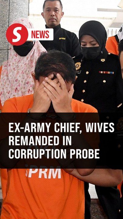 Former army chief remanded for a week, wives get three to six days ...