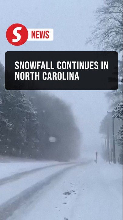 Coastal storm delivers heavy snow across North Carolina | TheStarTV.com