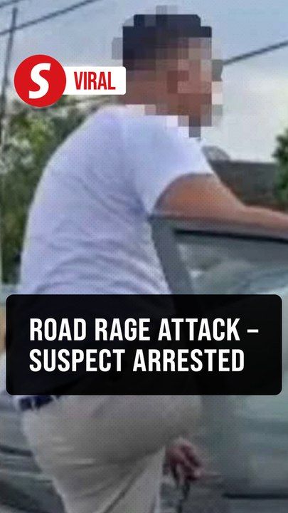 CAUGHT ON CAMERA: Man detained after road rage attack goes viral ...