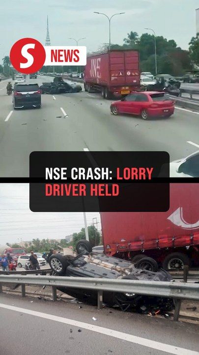 Lorry driver arrested over four-vehicle crash on NSE | TheStarTV.com