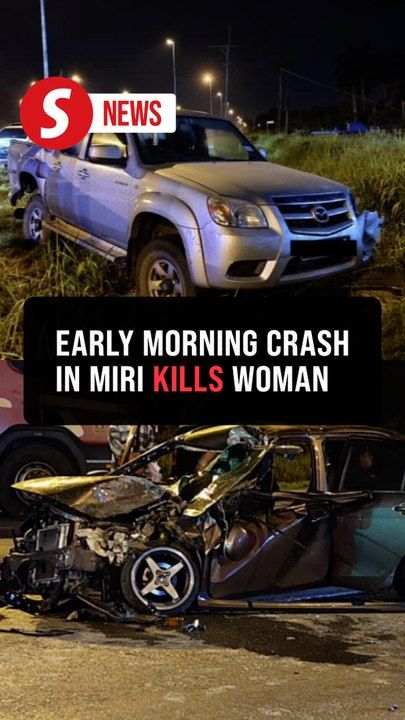 Woman killed, two others hurt in Miri crash | TheStarTV.com