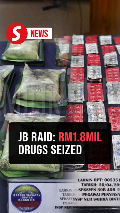 Four arrested, drugs worth RM1.8mil seized in raid on JB apartment ...